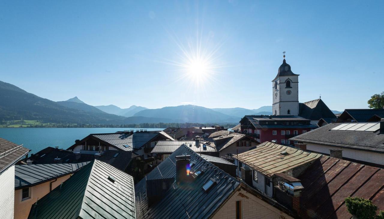 Aberseeblick Pension Ellmauer Sankt Wolfgang im Salzkammergut Екстер'єр фото