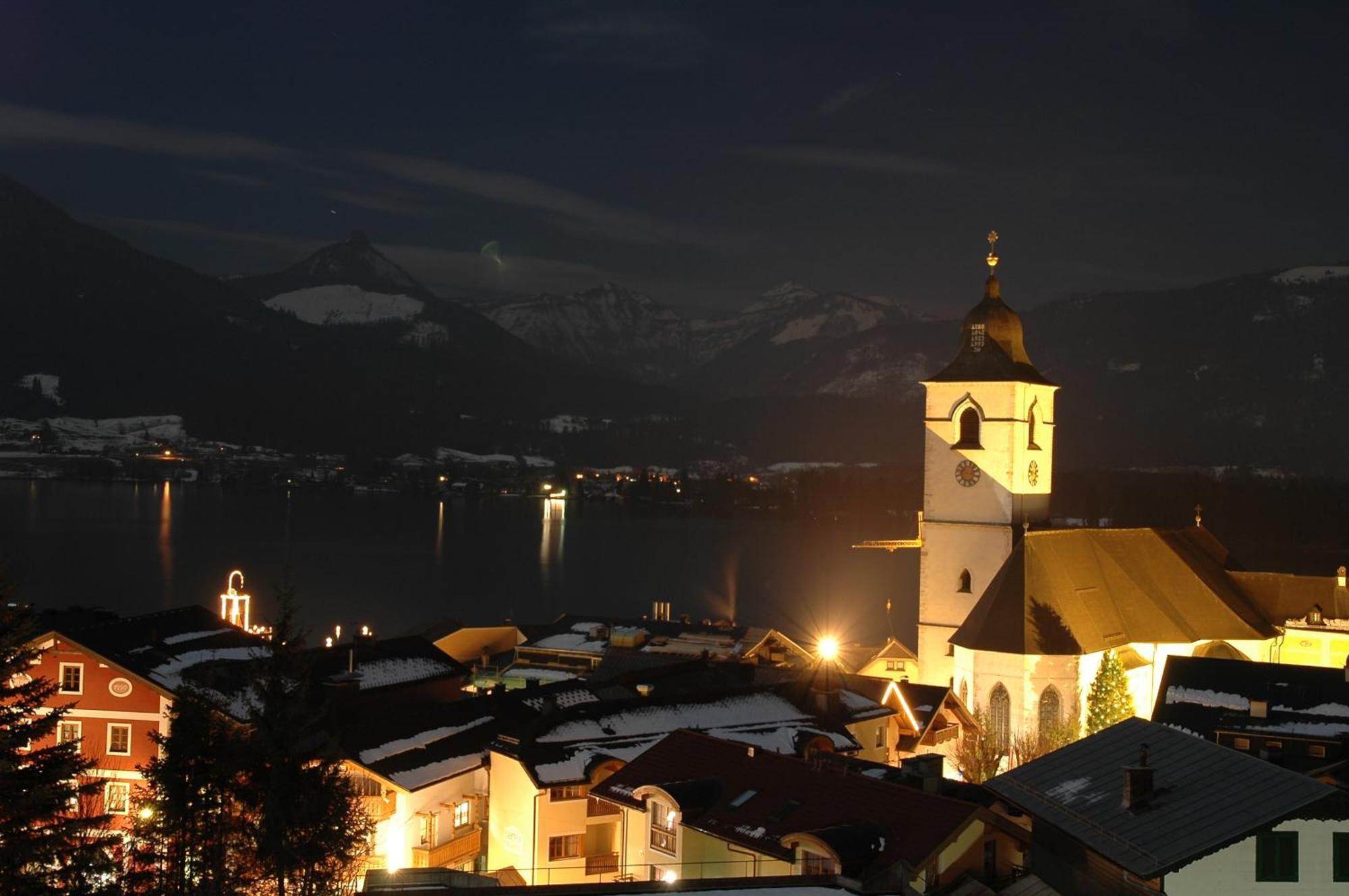 Aberseeblick Pension Ellmauer Sankt Wolfgang im Salzkammergut Екстер'єр фото