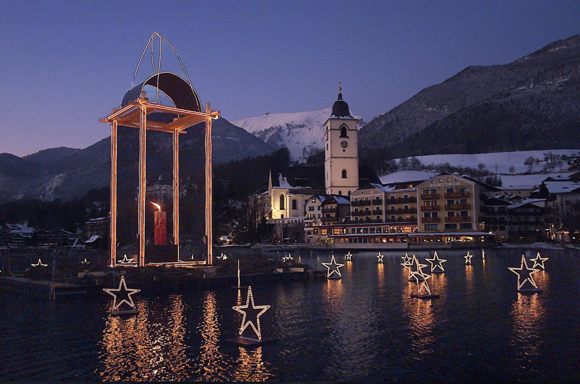 Aberseeblick Pension Ellmauer Sankt Wolfgang im Salzkammergut Екстер'єр фото
