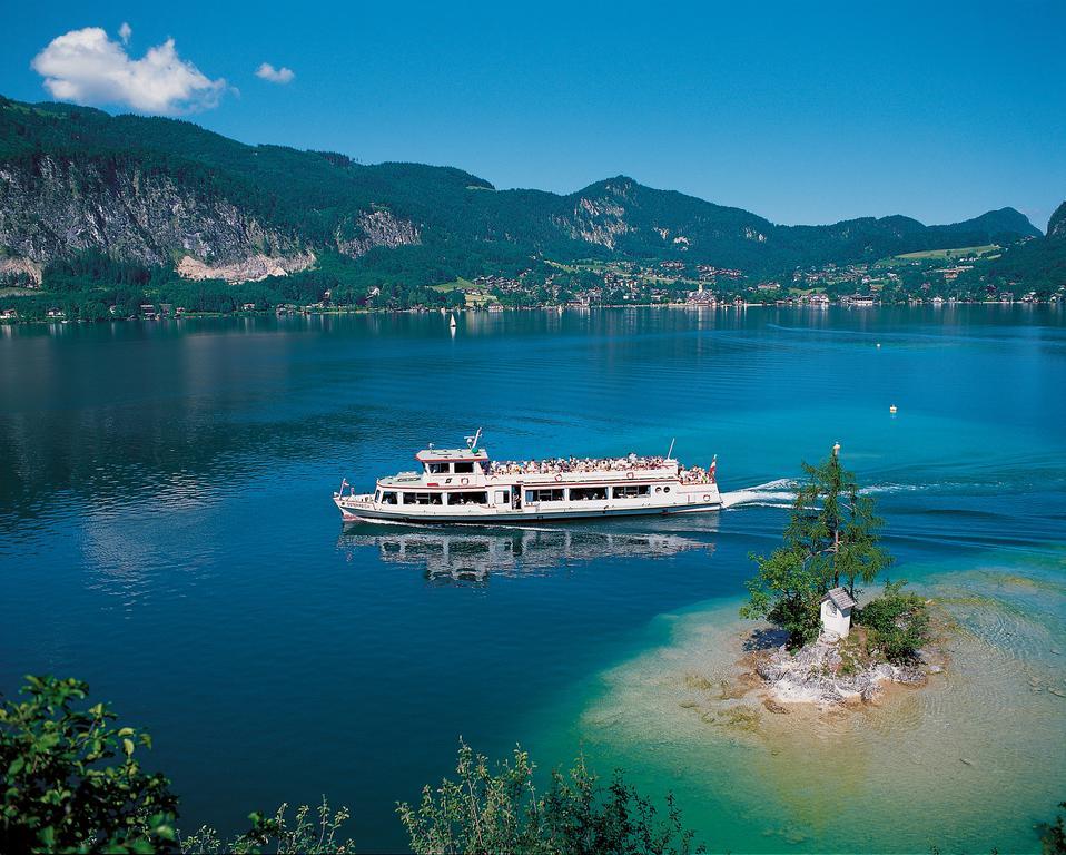 Aberseeblick Pension Ellmauer Sankt Wolfgang im Salzkammergut Екстер'єр фото
